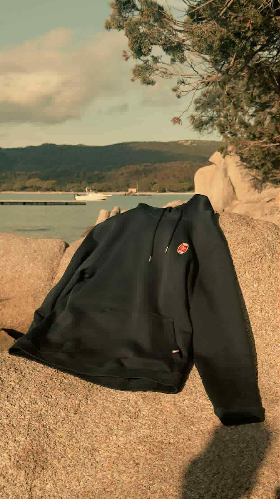 Sweat à capuche Homme coton bio - Fabriqué en France - Broderie Auxerre - Modèle LEON – Image 6